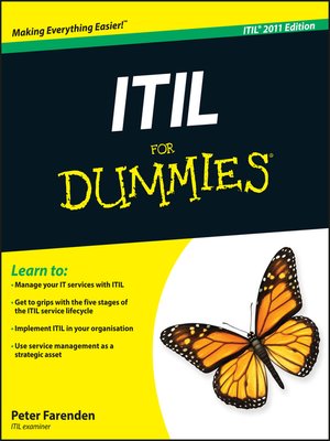 cover image of ITIL For Dummies